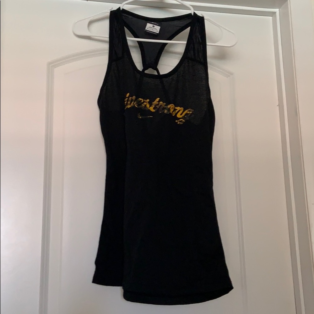 Nike Dri-fit Live strong tank top